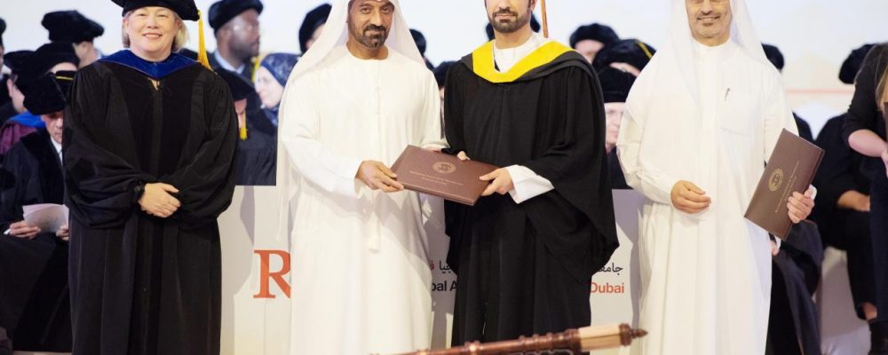 His Highness Sheikh Ahmed Bin Saeed Al Maktoum Attends RIT Dubai Graduation Ceremony, Presents Degree Certificates To 120 Graduates