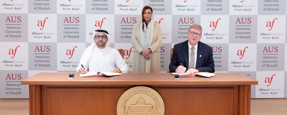 AUS And Alliance Française Of Sharjah Forge A New Partnership