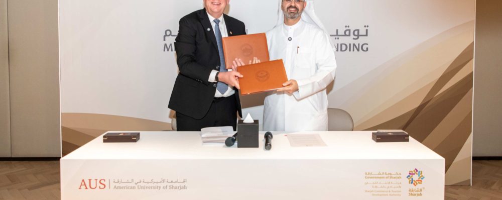 AUS Partners With Sharjah Commerce And Tourism Development Authority To Support The Future Of Tourism