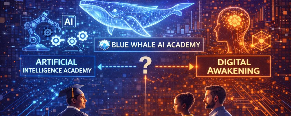 Artificial Intelligence Academy or Digital Awakening? TheBlueWhale AI Academy