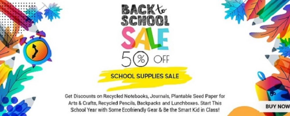 TheGreenEcostore.Com launches ‘back-to-school’ promotion with special discounts