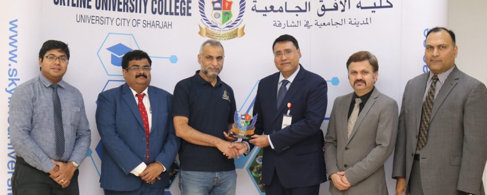 Skyline University College Signs MOU with Thumbay Hospital